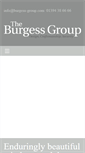 Mobile Screenshot of burgess-group.com